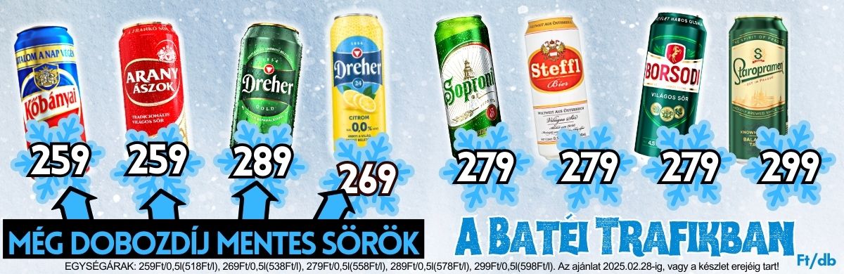 Batéi Fagylaltozó - jégkrémező - itallerakat